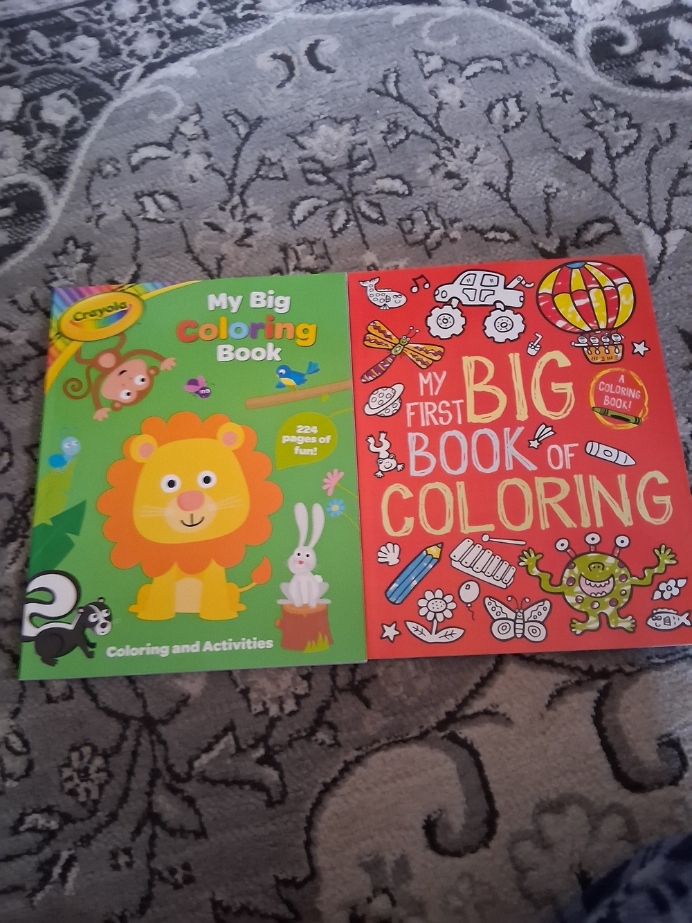 Crayola My Big Coloring Book - Green and Red Covers
